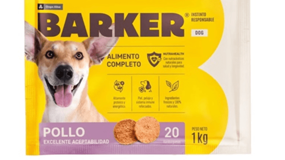 Barker Pollo 1kg (20 Hamburguesas)