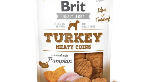 Brit Meat Jerky coins (Sabor Pavo)