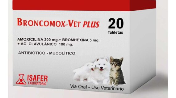 Broncomox Vet Plus x 20 pastillas