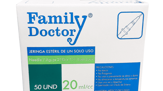Jeringas descartables de 20 ml c/a 21*1 ½