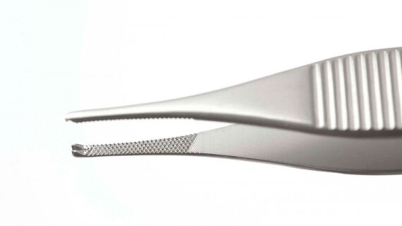 Pinza Adson con diente x 12 cm