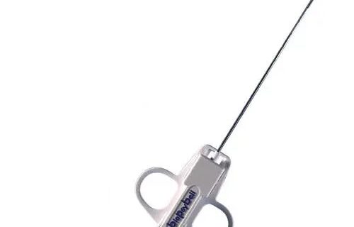 Aguja semiautomatica para biopsia de tejidos blandos 18G x 200 mm